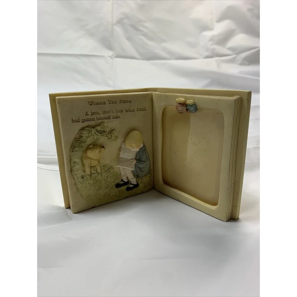 Classic Winnie the Pooh & Christopher Robin Book Picture Frame Charpente DISNEY